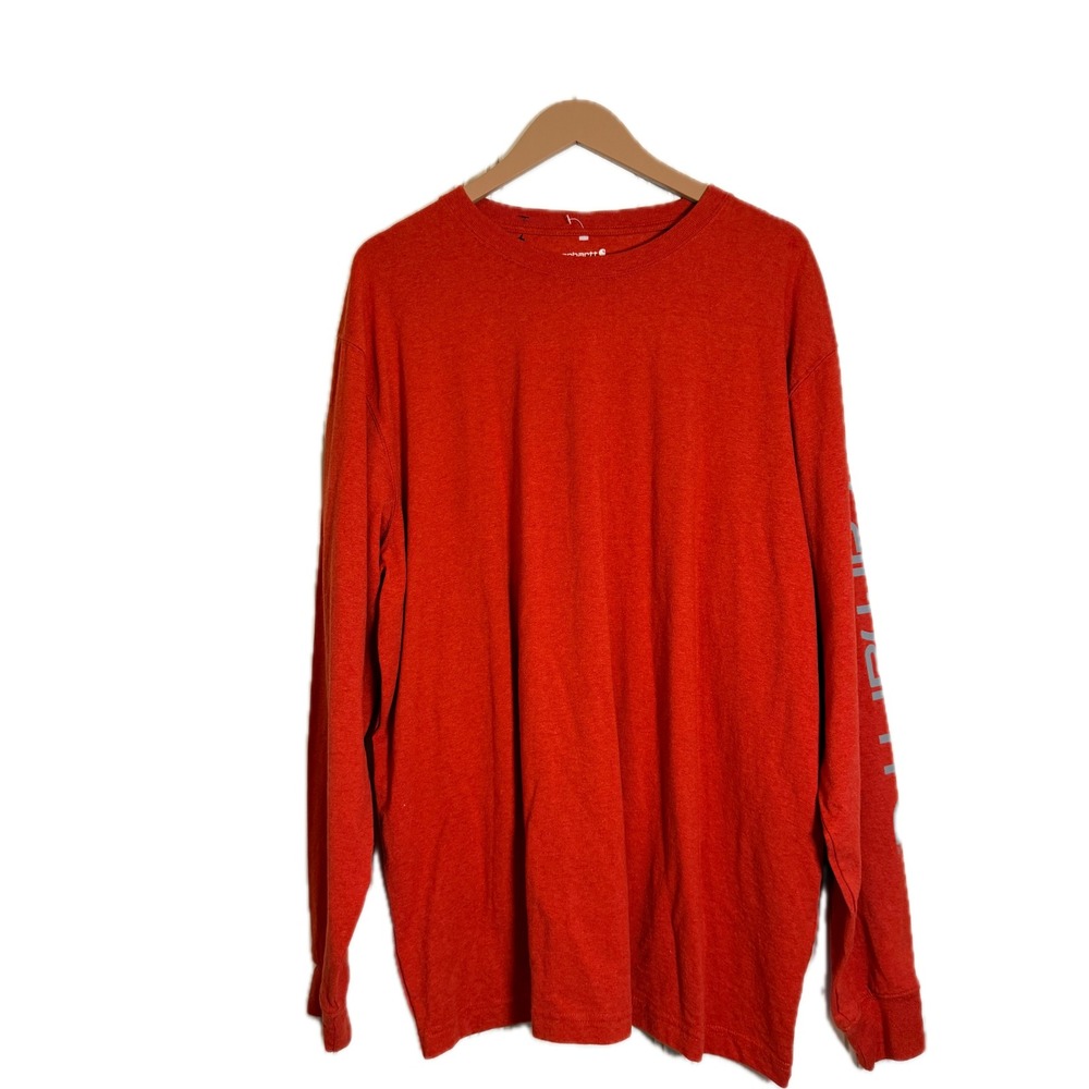 Carhartt Men's XL Long Sleeve Shirt – Red